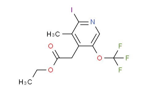 AM154954 | 1804736-45-5 | Ethyl 2-iodo-3-methyl-5-(trifluoromethoxy)pyridine-4-acetate