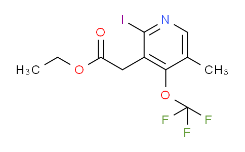 AM154956 | 1804736-61-5 | Ethyl 2-iodo-5-methyl-4-(trifluoromethoxy)pyridine-3-acetate