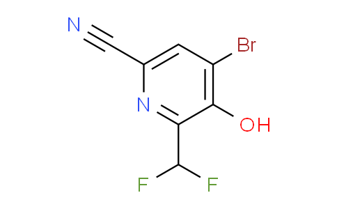 AM15496 | 1804660-05-6 | 4-Bromo-6-cyano-2-(difluoromethyl)-3-hydroxypyridine
