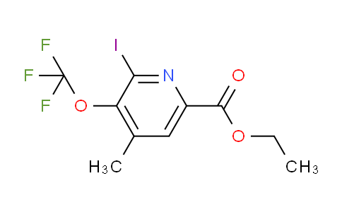 AM154962 | 1806172-71-3 | Ethyl 2-iodo-4-methyl-3-(trifluoromethoxy)pyridine-6-carboxylate