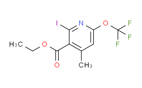 AM154966 | 1806164-58-8 | Ethyl 2-iodo-4-methyl-6-(trifluoromethoxy)pyridine-3-carboxylate