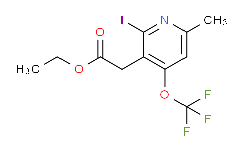 AM154967 | 1806165-57-0 | Ethyl 2-iodo-6-methyl-4-(trifluoromethoxy)pyridine-3-acetate