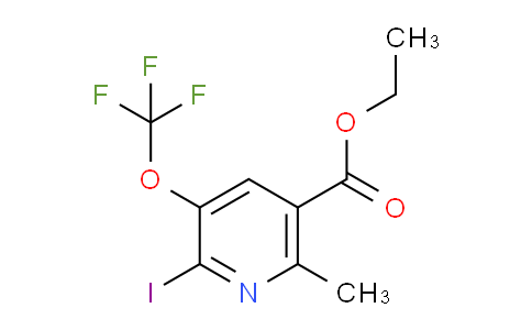 AM154970 | 1806172-78-0 | Ethyl 2-iodo-6-methyl-3-(trifluoromethoxy)pyridine-5-carboxylate