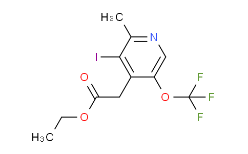 AM154972 | 1806735-44-3 | Ethyl 3-iodo-2-methyl-5-(trifluoromethoxy)pyridine-4-acetate