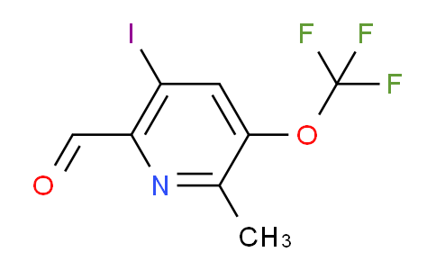 AM154973 | 1804796-09-5 | 5-Iodo-2-methyl-3-(trifluoromethoxy)pyridine-6-carboxaldehyde