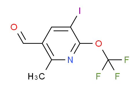 AM154977 | 1806163-51-8 | 3-Iodo-6-methyl-2-(trifluoromethoxy)pyridine-5-carboxaldehyde