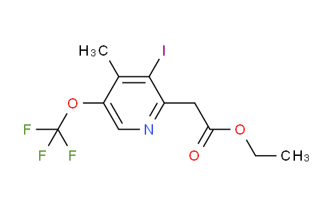 AM154978 | 1806173-91-0 | Ethyl 3-iodo-4-methyl-5-(trifluoromethoxy)pyridine-2-acetate