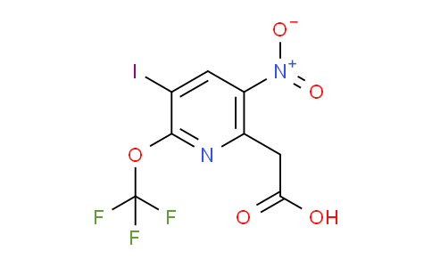AM154984 | 1804840-48-9 | 3-Iodo-5-nitro-2-(trifluoromethoxy)pyridine-6-acetic acid