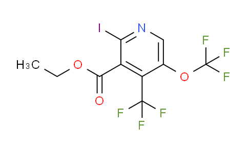 AM154992 | 1804803-13-1 | Ethyl 2-iodo-5-(trifluoromethoxy)-4-(trifluoromethyl)pyridine-3-carboxylate