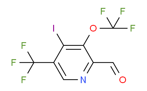 AM154994 | 1806749-87-0 | 4-Iodo-3-(trifluoromethoxy)-5-(trifluoromethyl)pyridine-2-carboxaldehyde