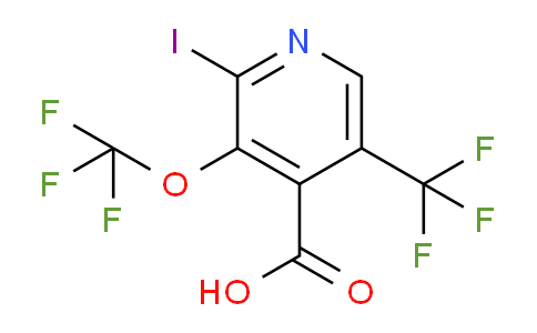 AM155006 | 1804802-47-8 | 2-Iodo-3-(trifluoromethoxy)-5-(trifluoromethyl)pyridine-4-carboxylic acid