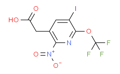 AM155009 | 1804775-42-5 | 3-Iodo-6-nitro-2-(trifluoromethoxy)pyridine-5-acetic acid