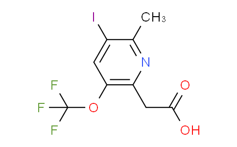 AM155016 | 1804773-60-1 | 3-Iodo-2-methyl-5-(trifluoromethoxy)pyridine-6-acetic acid