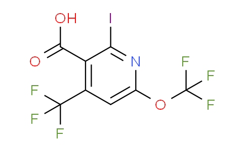 AM155017 | 1804351-53-8 | 2-Iodo-6-(trifluoromethoxy)-4-(trifluoromethyl)pyridine-3-carboxylic acid