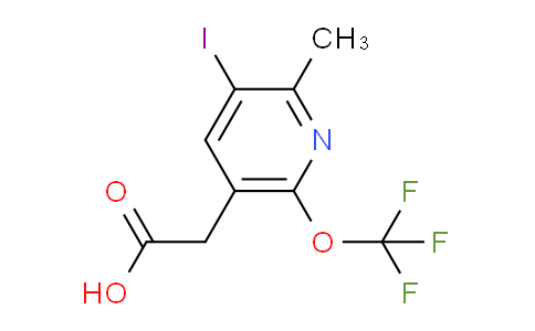 AM155018 | 1806165-09-2 | 3-Iodo-2-methyl-6-(trifluoromethoxy)pyridine-5-acetic acid