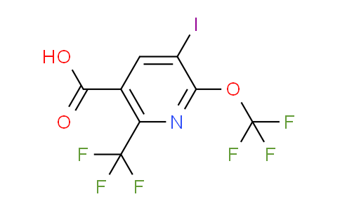 AM155024 | 1804742-11-7 | 3-Iodo-2-(trifluoromethoxy)-6-(trifluoromethyl)pyridine-5-carboxylic acid