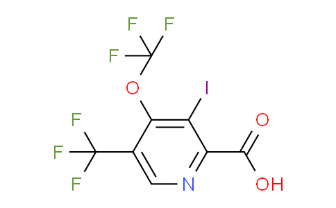 AM155026 | 1804840-08-1 | 3-Iodo-4-(trifluoromethoxy)-5-(trifluoromethyl)pyridine-2-carboxylic acid
