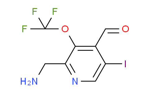 AM155028 | 1804648-85-8 | 2-(Aminomethyl)-5-iodo-3-(trifluoromethoxy)pyridine-4-carboxaldehyde