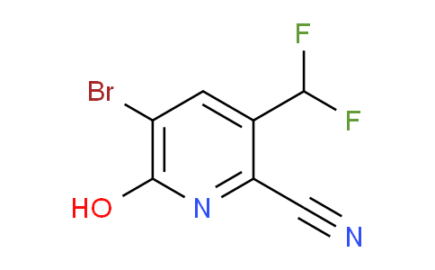 AM15504 | 1804660-11-4 | 5-Bromo-2-cyano-3-(difluoromethyl)-6-hydroxypyridine