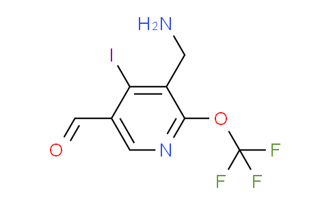 AM155041 | 1804369-13-8 | 3-(Aminomethyl)-4-iodo-2-(trifluoromethoxy)pyridine-5-carboxaldehyde