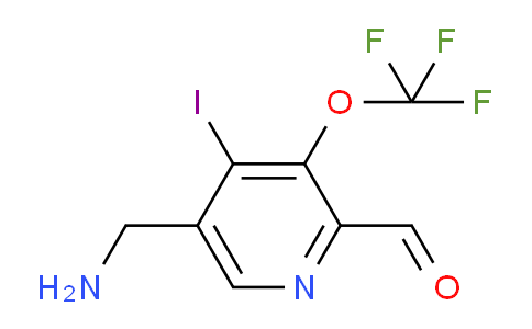 AM155044 | 1804851-83-9 | 5-(Aminomethyl)-4-iodo-3-(trifluoromethoxy)pyridine-2-carboxaldehyde