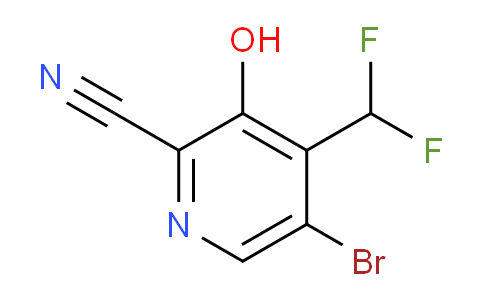 AM15505 | 1805438-32-7 | 5-Bromo-2-cyano-4-(difluoromethyl)-3-hydroxypyridine
