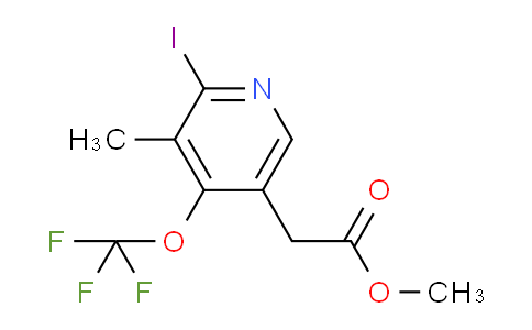 AM155053 | 1804736-03-5 | Methyl 2-iodo-3-methyl-4-(trifluoromethoxy)pyridine-5-acetate