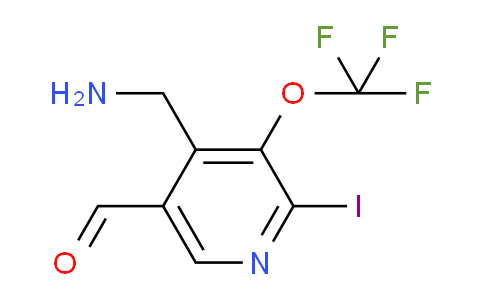 AM155054 | 1804779-56-3 | 4-(Aminomethyl)-2-iodo-3-(trifluoromethoxy)pyridine-5-carboxaldehyde