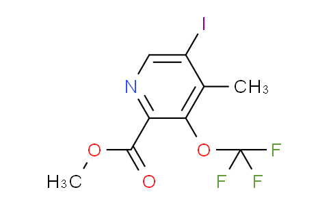 AM155059 | 1806232-13-2 | Methyl 5-iodo-4-methyl-3-(trifluoromethoxy)pyridine-2-carboxylate