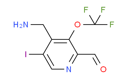 AM155062 | 1805966-36-2 | 4-(Aminomethyl)-5-iodo-3-(trifluoromethoxy)pyridine-2-carboxaldehyde