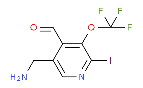 AM155064 | 1805966-41-9 | 5-(Aminomethyl)-2-iodo-3-(trifluoromethoxy)pyridine-4-carboxaldehyde
