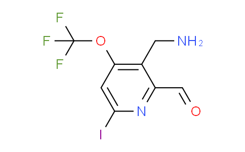 AM155066 | 1804779-61-0 | 3-(Aminomethyl)-6-iodo-4-(trifluoromethoxy)pyridine-2-carboxaldehyde
