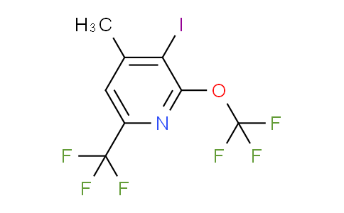 AM155069 | 1804830-45-2 | 3-Iodo-4-methyl-2-(trifluoromethoxy)-6-(trifluoromethyl)pyridine