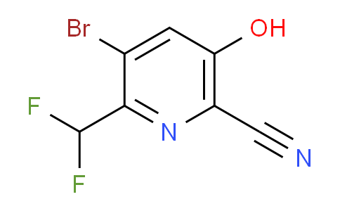 AM15507 | 1805163-58-9 | 3-Bromo-6-cyano-2-(difluoromethyl)-5-hydroxypyridine