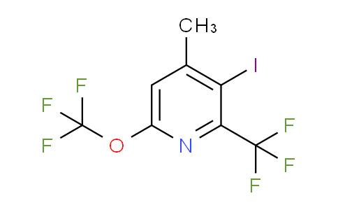 AM155072 | 1804778-42-4 | 3-Iodo-4-methyl-6-(trifluoromethoxy)-2-(trifluoromethyl)pyridine