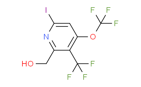 AM155076 | 1804841-81-3 | 6-Iodo-4-(trifluoromethoxy)-3-(trifluoromethyl)pyridine-2-methanol