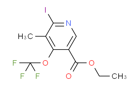 AM155081 | 1804648-91-6 | Ethyl 2-iodo-3-methyl-4-(trifluoromethoxy)pyridine-5-carboxylate