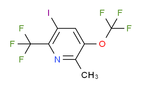 AM155087 | 1806171-56-1 | 5-Iodo-2-methyl-3-(trifluoromethoxy)-6-(trifluoromethyl)pyridine