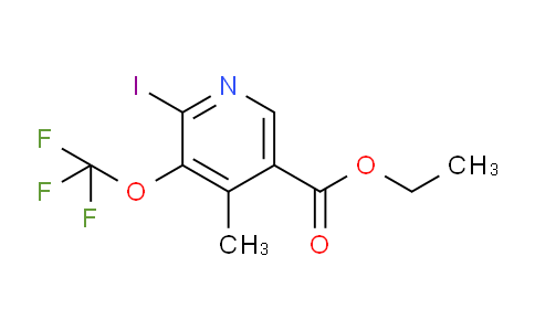 AM155088 | 1804832-62-9 | Ethyl 2-iodo-4-methyl-3-(trifluoromethoxy)pyridine-5-carboxylate