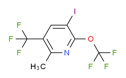 AM155090 | 1806171-59-4 | 3-Iodo-6-methyl-2-(trifluoromethoxy)-5-(trifluoromethyl)pyridine