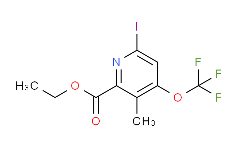AM155095 | 1804649-03-3 | Ethyl 6-iodo-3-methyl-4-(trifluoromethoxy)pyridine-2-carboxylate