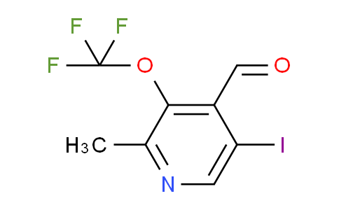 5-Iodo-2-methyl-3-(trifluoromethoxy)pyridine-4-carboxaldehyde