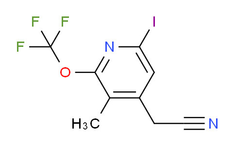 AM155101 | 1806171-73-2 | 6-Iodo-3-methyl-2-(trifluoromethoxy)pyridine-4-acetonitrile
