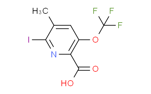 AM155108 | 1806163-58-5 | 2-Iodo-3-methyl-5-(trifluoromethoxy)pyridine-6-carboxylic acid