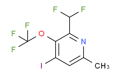 2-(Difluoromethyl)-4-iodo-6-methyl-3-(trifluoromethoxy)pyridine