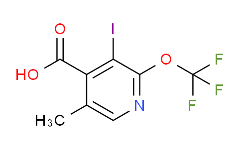 AM155127 | 1805941-07-4 | 3-Iodo-5-methyl-2-(trifluoromethoxy)pyridine-4-carboxylic acid