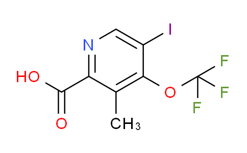 AM155128 | 1806163-99-4 | 5-Iodo-3-methyl-4-(trifluoromethoxy)pyridine-2-carboxylic acid