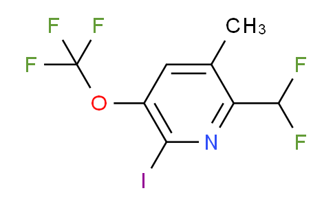 AM155129 | 1804834-64-7 | 2-(Difluoromethyl)-6-iodo-3-methyl-5-(trifluoromethoxy)pyridine