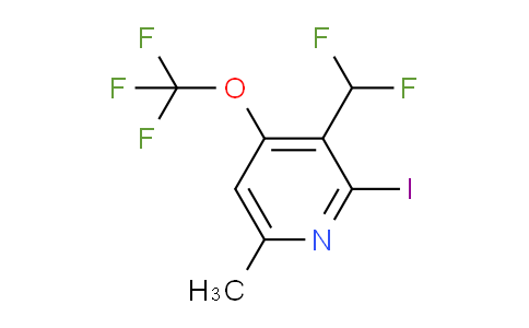 AM155135 | 1804834-81-8 | 3-(Difluoromethyl)-2-iodo-6-methyl-4-(trifluoromethoxy)pyridine