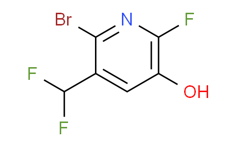 AM15514 | 1806828-37-4 | 2-Bromo-3-(difluoromethyl)-6-fluoro-5-hydroxypyridine
